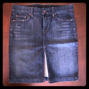 Gently used Citizens of Humanity denim skirt
